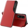 Coque à rabat Phonesta Smart Side View pour Samsung Galaxy S25 Edge - Rouge 0