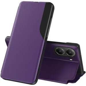 Coque à rabat Phonesta Smart Side View pour Xiaomi Poco X7 Pro - Violet