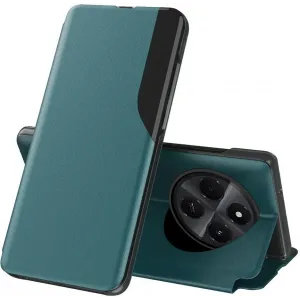 Coque à rabat Phonesta Smart Side View pour Xiaomi Redmi 14C / Xiaomi Poco C75 - Vert