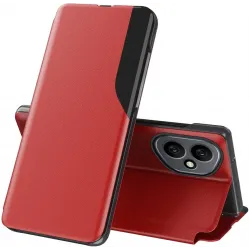 Coque à rabat Phonesta Smart Side View pour HONOR 400 - Rouge
