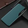 Coque à rabat Phonesta Smart Side View pour Samsung Galaxy S25 FE - Vert 2
