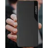 Coque à rabat Phonesta Smart Side View pour Samsung Galaxy S25 FE - Orange 3