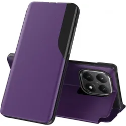 Coque à rabat Phonesta Smart Side View pour Xiaomi 15T - Violet