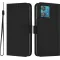 Coque portefeuille Phonesta Soft Skin pour Motorola Edge 40 Neo - Noir