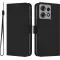 Coque portefeuille Phonesta Soft Skin pour Motorola Edge 50 Pro - Noir
