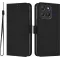 Coque portefeuille Phonesta Soft Skin pour Motorola Moto G17/G17 Power/G15/G15 Power - Noir