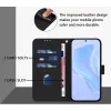 Coque portefeuille Phonesta Soft Skin pour Samsung Galaxy A16 - Noir 3