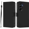 Coque portefeuille Phonesta Soft Skin pour Samsung Galaxy A55 - Noir