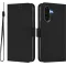 Coque portefeuille Phonesta Soft Skin pour Samsung Galaxy A56 - Noir