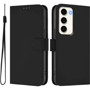 Coque portefeuille Phonesta Soft Skin pour Samsung Galaxy S23 - Noir