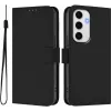 Coque portefeuille Phonesta Soft Skin pour Samsung Galaxy S24 FE - Noir