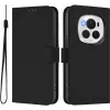 Coque portefeuille Phonesta Soft Skin pour HONOR Magic6 Pro - Noir