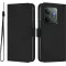 Coque portefeuille Phonesta Soft Skin pour Realme GT 6 - Noir