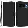 Coque portefeuille Phonesta Soft Skin pour Google Pixel 9 / 9 Pro - Noir