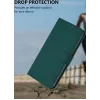 Coque portefeuille Phonesta Soft Skin pour Xiaomi Redmi 14C / Xiaomi Poco C75 - Vert foncé 5