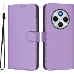 Coque portefeuille Phonesta Soft Skin pour Xiaomi Redmi 14C / Xiaomi Poco C75 - Violet clair