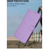 Coque portefeuille Phonesta Soft Skin pour Xiaomi Redmi 14C / Xiaomi Poco C75 - Violet clair 6