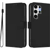 Coque portefeuille Phonesta Soft Skin pour Samsung Galaxy S25 Ultra - Noir