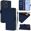 Coque portefeuille Phonesta Soft Skin pour Motorola Moto G17/G17 Power/G15/G15 Power - Bleu foncé 2