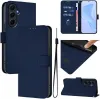 Coque portefeuille Phonesta Soft Skin pour Samsung Galaxy A55 - Bleu foncé 2