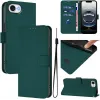 Coque portefeuille Phonesta Soft Skin pour Apple iPhone 17e/16e - Vert foncé 2