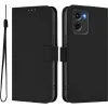 Coque portefeuille Phonesta Soft Skin pour Motorola Moto G05 / Moto E15 - Noir