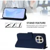 Coque portefeuille Phonesta Soft Skin pour OnePlus 13R - Bleu foncé 2