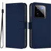 Coque portefeuille Phonesta Soft Skin pour Realme GT 7 Pro - Bleu foncé