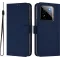 Coque portefeuille Phonesta Soft Skin pour Realme GT 7 Pro - Bleu foncé