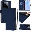Coque portefeuille Phonesta Soft Skin pour Realme GT 7 Pro - Bleu foncé 2