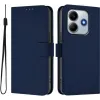 Coque portefeuille Phonesta Soft Skin pour Xiaomi Redmi Note 14 4G - Bleu foncé