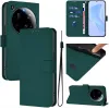 Coque portefeuille Phonesta Soft Skin pour Xiaomi 15 Ultra - Vert foncé 2