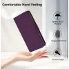 Coque portefeuille Phonesta Soft Skin pour Xiaomi Redmi 14C / Xiaomi Poco C75 - Violet foncé 5