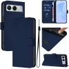 Coque portefeuille Phonesta Soft Skin pour OnePlus Nord 4 - Bleu foncé 1