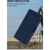 Coque portefeuille Phonesta Soft Skin pour OnePlus Nord 4 - Bleu foncé 5