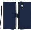 Coque portefeuille Phonesta Soft Skin pour Sony Xperia 10 VI - Bleu foncé