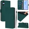 Coque portefeuille Phonesta Soft Skin pour Sony Xperia 10 VI - Vert foncé 2
