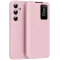 Coque portefeuille Phonesta Smart Window pour Samsung Galaxy S25 - Rose
