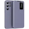 Coque portefeuille Phonesta Smart Window pour Samsung Galaxy S24 Ultra - Violet