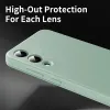 Coque portefeuille Phonesta Smart Window pour Samsung Galaxy S25 Edge - Vert clair 7