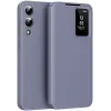 Coque portefeuille Phonesta Smart Window pour Samsung Galaxy S25 Edge - Violet