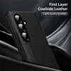 Coque portefeuille Phonesta Smart Window pour Samsung Galaxy Z Fold 7 - Noir 4