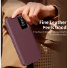 Coque portefeuille Phonesta Smart Window pour Samsung Galaxy S25 FE - Bordeaux 4
