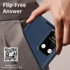Coque portefeuille Phonesta Smart Window pour Samsung Galaxy S25 FE - Bleu foncé 6