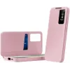 Coque portefeuille Phonesta Smart Window pour Samsung Galaxy S25 FE - Rose 2