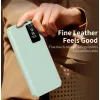Coque portefeuille Phonesta Smart Window pour Samsung Galaxy A37 - Vert clair 2
