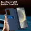 Coque portefeuille Phonesta Smart Window pour Samsung Galaxy S26 Ultra - Bleu foncé 6