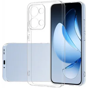 Coque arrière en silicone Phonesta Ultra-Thin pour Oppo Reno13 - Transparent