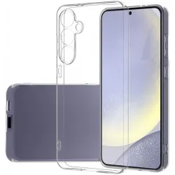 Coque arrière en silicone Phonesta Ultra-Thin pour Samsung Galaxy S24 FE - Transparent
