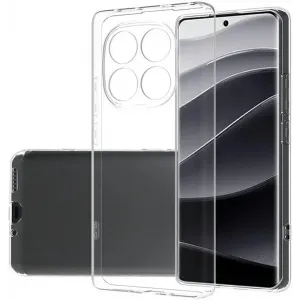 Coque arrière en silicone Phonesta Ultra-Thin pour Xiaomi Redmi Note 14 Pro 5G / Xiaomi Poco X7 - Transparent